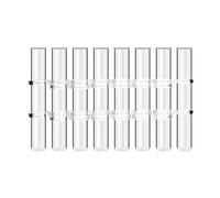 Tube à essai pour plantes - Terrarium - Support en verre hydroponique - Excellent propagateur pour boutures - 15 cm/18 cm - Test pour terrarium de fleurs