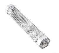 Tube à granulés de 30,5 cm en acier inoxydable de forme hexagonale pour barbecue à gaz et électriques pour améliorer les profils de saveur des noix, grains de café et autres aliments