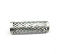 Tube à granulés en acier inoxydable pour barbecue à froid - Convient pour les barbecues à gaz, grills électriques, noix, amandes, noix, grains de café (15,2 cm de diamètre)