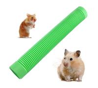 Tube à hamster - tunnel pliable pour exercice de furets, tunnel à croquer pliable pour petits animaux, économie d'espace pour hamsters écureuils bouclés lapins hollandais furets