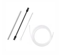 Tube à lait en acier inoxydable, tuyau, brosse à tuyau, kit de pièces de rechange pour machines à café Siemens EQ6 et Bosch Veroaroma