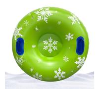 Tube à neige - Luge gonflable en PVC avec poignées pour s'amuser en plein | Luge gonflable robuste de 80 cm, jouet de neige | Pour enfants et famille, stations de ski, collines de jardin