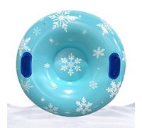 Tube à neige - Luge gonflable en PVC avec poignées pour s'amuser en plein | Luge gonflable robuste de 80 cm, jouet de neige | Pour enfants et famille, stations de ski, collines de jardin