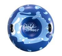 Tube à Neige | traîneau Gonflable - Traîneau à Neige Familial Sledge pour Hommes, Femmes, Adolescents et Conception Portable Pliable pour Les Aventures Hivernales en Plein air et Les Jeux int