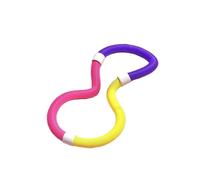 Tube à ressort pour yoga, fitness, taille et ventre, pliable, équipement de poids d'exercice de perte unisexe H7A7