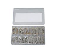 Tube à Vis de la Montre à 200pcs, épingles de Bande de Montre Professionnelle de Taille de 1,3 Mm de Taille de Taille 1,3 Mm avec Boîte de Rangement, Brochet de Randonnée de