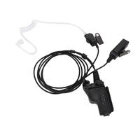 Tube acoustique discret pour radios Motorola, oreillette micro-casque avec bouton PTT pour les séries XTS, CLS et GP, idéale pour la police.