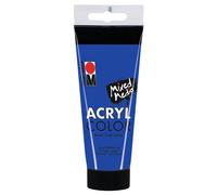 Tube Acrycolor Couleur Bleu Outreme - Marabu - 100ml