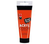 Marabu Peinture Acrylique crémeuse à Base d'eau, séchage Rapide, résistante à la lumière, imperméable à l'eau, Application avec Pinceau et éponge sur Toile, Papier et Bois, 100 ML