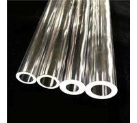 Tube acrylique PMMA transparent de 100 mm de long, diamètre extérieur de 55 à 80 mm, for applications polyvalentes.(60mm)