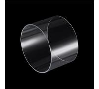 Tube acrylique transparent de 100 mm de long, tuyau d'alimentation en eau for aquarium, jardin et irrigation, 1 pièce(94mm*100mm)