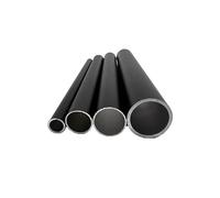 Tube Aluminium Black Color Outer Diameter 6mm To 30mm Hard Straight Aluminum Pipe Painted Surface Tolerance 0.3mm pour les Machines(50CM_OD22X1MM)