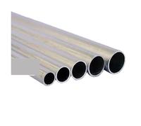 Tube Aluminium Tube en aluminium 2 à 5 pièces, épaisseur 1 mm, diamètre extérieur 21 40, tube rond alliage d'aluminium 6063 droit de 300 long pour la Structure(4 Pieces,300MM_OD 29 X ID 27MM)