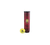 Wilson Balles de Tennis, Team W Practice, Boîte de 4, Jaune, WRT111900