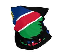 Tube Bandeaux Texte Amusant sur Le Drapeau De La Namibie Décoration Faciale Multifonction Headwrap pour Jogging, Extérieur, Course À Pied