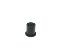 Tube bass-reflex HQ-Power, pour boîtier de haut-parleur, avec grille de protection, Ø 50 x 51 mm, plastique,