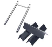 Tube Br?leur Grille Couleur Argent Noir Pour Barres Mat??riaux Premium