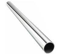 Tube Capillaire Acier Inox 304, 250mm de Longueur, Diamètre Intérieur 0.5-26mm pour Industrie - 4pcs(12mm x 6mm x 250mm - 4pcs)