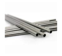 Tube capillaire en acier inoxydable 304, diamètre extérieur 6, 7, 8, 10, 11, 12 mm, longueur 100, 200, 250, 300, 500 mm, creux et circulaire, 1/2/3 pièces(OD2mm x ID0.5mm,Length-100mm 3pcs)