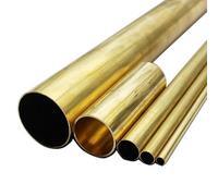 Tube capillaire en laiton sans soudure, raccords en alliage métallique 0.8mm 2mm 3mm 4mm 5mm 6mm 7mm 8mm 9mm 10mm 11mm 1 pièce(10x0.2x300mm 1pc)
