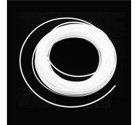 Tube capillaire en PTFE F46, tube rigide en PTFE de 1M, tuyau en PTFE blanc ID 0.3 0.6 0.8 1 1.2 1.5 1.6 1.8 2 2.5 3mm 1 pièce(0.3mm x 0.6mm)