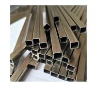 Tube Carré Creux En Acier Inoxydable 304, Petit Diamètre, 3 X 3, 4 X 4, 5 X 5, 6 X 6, 7 X 7, 8 X 8, 1 Pièce(8x8x0.5mm)