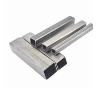 Tube carré en acier inoxydable 316L, 1 mètre de long. Résistant aux hautes températures et à la corrosion. Convient for une utilisation extérieur