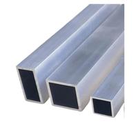Tube carré en alliage d'aluminium Hauteur : 5 à 25 millimètres Longueur : 300 à 500 millimètres Tube creux carré(300mm,50 x 25 x 3mm)