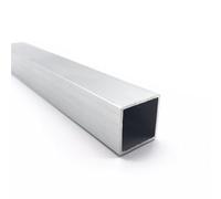 Tube carré en aluminium, Profilé rectangulaire en tube carré en alliage d'aluminium 20x20 mm for châssis de carrosserie, porte-vélos et cloisons décoratives.(20x20x2mm 500mm)