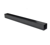 Tube carré rectangulaire en sergé brillant 3K, entièrement en Fiber de carbone, longueur 500mm, for imprimantes 3D, Tube en carbone haute résistance, 1 pièce(10x8x500mm)