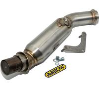 Tube catalytique Arrow pour collecteur d'échappement original et Arrow avec homologation