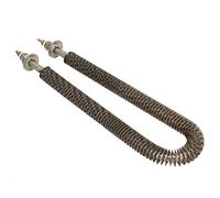Tube Chauffant à Ailettes de Type U 1 KW en Acier Inoxydable, Résistance à la Corrosion, Conduction Thermique Rapide, Largement utilisé pour les Fours, les Salles de Cuisson, les