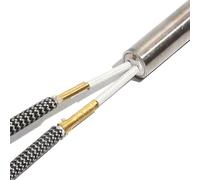 Tube chauffant à double tête 316SUS, 10mm, 98~115mm, 110V/220V/380V, 400W/420W/450W/470W, élément chauffant à cartouche, 5 pièces(220V,470W 10x115mm(DxL))