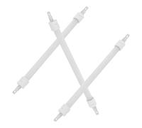 Tube Chauffant de Remplacement en Quartz 3 Pièces pour Chauffage Infrarouge | Céramique et Quartz, Chauffage Rapide à Cinq Faces, Installation par Clip, Usage Maison ou Bureau, Blanc