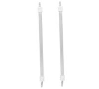 Tube Chauffant de Remplacement Halogène Blanc 2 Pièces Quartz Céramique