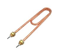 Tube Chauffant Double U For Armoire À Riz, Élément Chauffant For Chauffe-eau 220 V/380 V, Filetage En Cuivre 2 KW, 3 KW, 4 KW(380V,2KW250L)