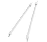 Tube Chauffant Électrique 2 Pièces Quartz Céramique Blanc
