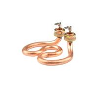 Tube chauffant électrique en laiton 2U forme de fer à cheval, 500W, 220V, for cafetière, élément for bouilloire