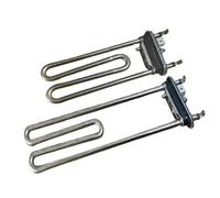 Tube chauffant for machine à laver à tambour 15/20/26/33 cm, 230 V, 1100 W, 1600 W, 2000 W, pièces de rechange(20CM 230V 1600W)
