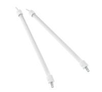 Tube Chauffant Halogène de Rechange 2 Pièces en Quartz Céramique Blanc | Montée Rapide, Chauffage Électrique à Répartition Uniforme, Haute Résistance Thermique, Grosse Fiabilité