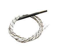 Tube chauffant pour imprimante extrudeuse J-Head 6 x 20 mm 12 V 24 V 40 W Cartouche en céramique Chauffage Câble 1 m Simple pour cartouche en céramique Fil chauffant