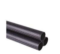 Tube circulaire en fibre de carbone 100% sergé mat, longueur 500 mm, diamètre extérieur 10/12/14/15/16/18/20/22/25/26/28/30 Pour Rc Avion Quadcopter(2pcs 18x16mm)
