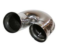 Tube col de cygne type CUP en inox DANSK pour Porsche 964 (1989-1994) - version courte