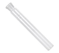 Tube Colorimétrique en Verre Bouchon, Lecture Précise du Volume | Échelle Blanche Lisible, Verre Épais et Couvercle en Verre, Usage Pro pour Solutions et Plantes