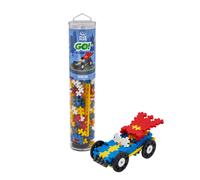 PLUS PLUS - Tube Voiture Super héros 200 pièces - Jeu de Construction - PP4259