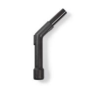 tube coudé pour aspirateur 32 mm vis + bague à encastrer