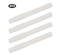 Tube court de traite en caoutchouc de qualité alimentaire, connecteur durable pour machine à traire, pièces de tasse à traire pour ferme laitière, noir et blanc, 15 cm et 14,5 cm, (Tube à lait court