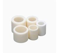 Tube court en céramique d'alumine 95/99, manchon isolant creux(6X10X11mm 10PCS 99)