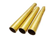 Tube creux en laiton, tube rond, tuyau, modèle métal à faire soi-même, diamètre extérieur 6 mm, 8, 10, 12, 16, 20, 25 50, intérieur 2, 3, 4 46(240mm,OD 12 x ID 8mm)