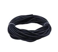 Tube Creux Rond résistant aux UV, Longueur 1 m/3 m, Tube en Latex Noir/Orange for Bricolage, 1 pièce(Black,3.0M*1.8MM*4.2MM)